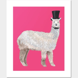 Llama Posters and Art